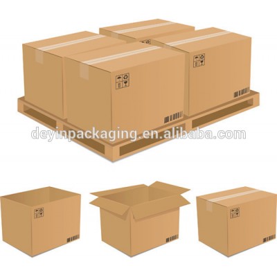 high Quality kraft single wall cardboard box for moving