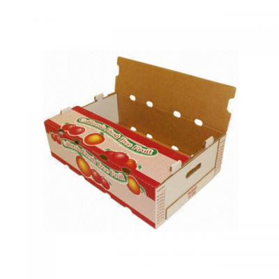 Custom Design And Print Corrugated Carton Box Fruit Box