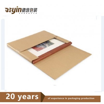 Plain Single Wall 5 Ply Corrugated Cardboard Box Mailer Moving Box