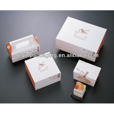 customer design cake packing box