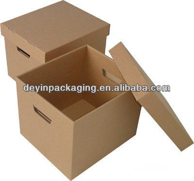 removable lid packaging paper box